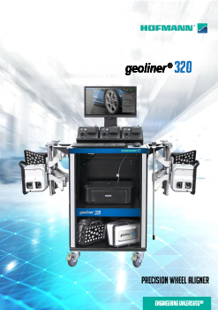 geoliner® 320 Aligneur de roues 3D sur la voiture brochure